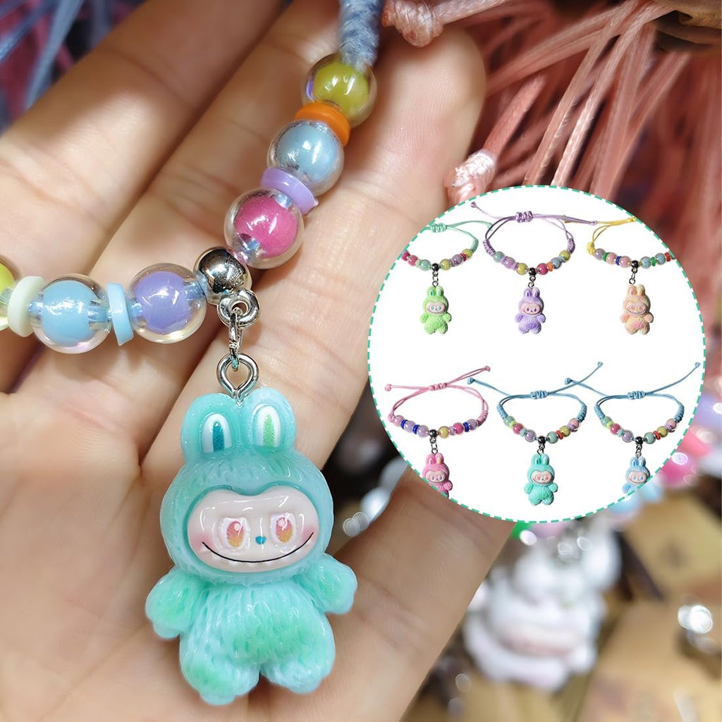 6 Pièces Bracelet Enfant Fille,Bracelets Tressés Réglables pour Enfants,Bracelet Amitié fille,labobo,Bijoux Fille,Bracelet Tissu,Cadeaux pour Filles et Enfants,Cadeaux d'anniversaire