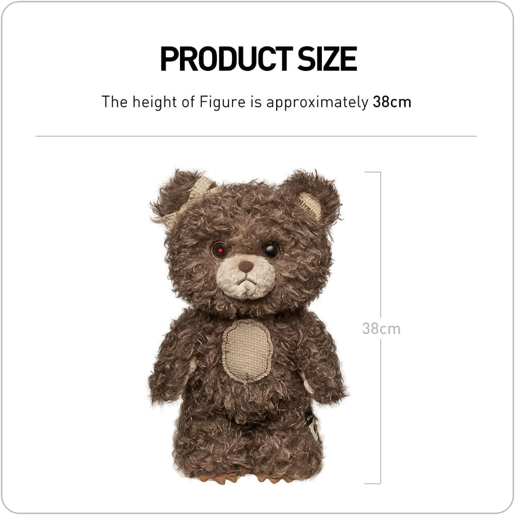 POP MART Hirono Bear Vinyl Plush Doll Pop d’Action Figurines Anime de Jouet Figure à Collectionner Cadeaux Créatifs 1PC