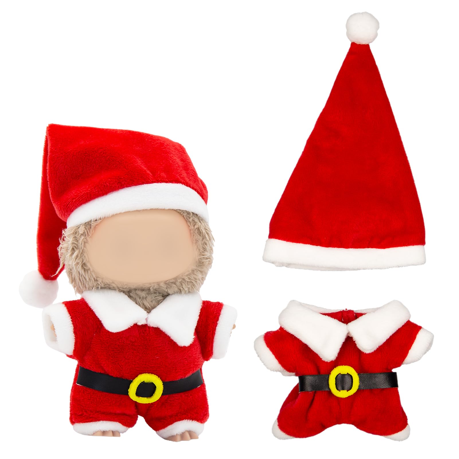 Gaoyong Costume de Noël pour poupée de 17 cm - Costume de Père Noël - Poupée non incluse