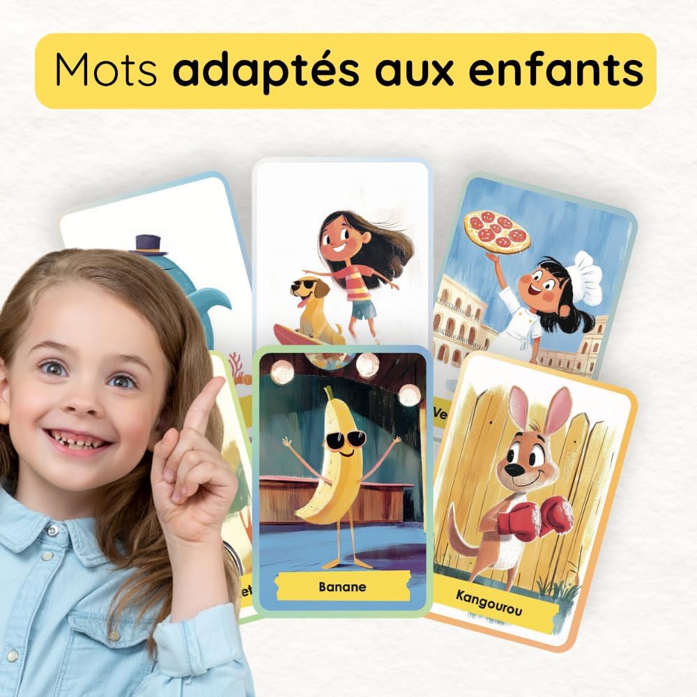 Qui suis-Je? I Jeu pour Enfants I Jeu éducatif et Cadeau pour Filles et garçons I Jeux à partir de 6, 7, 8, 9 Ans I Plein air