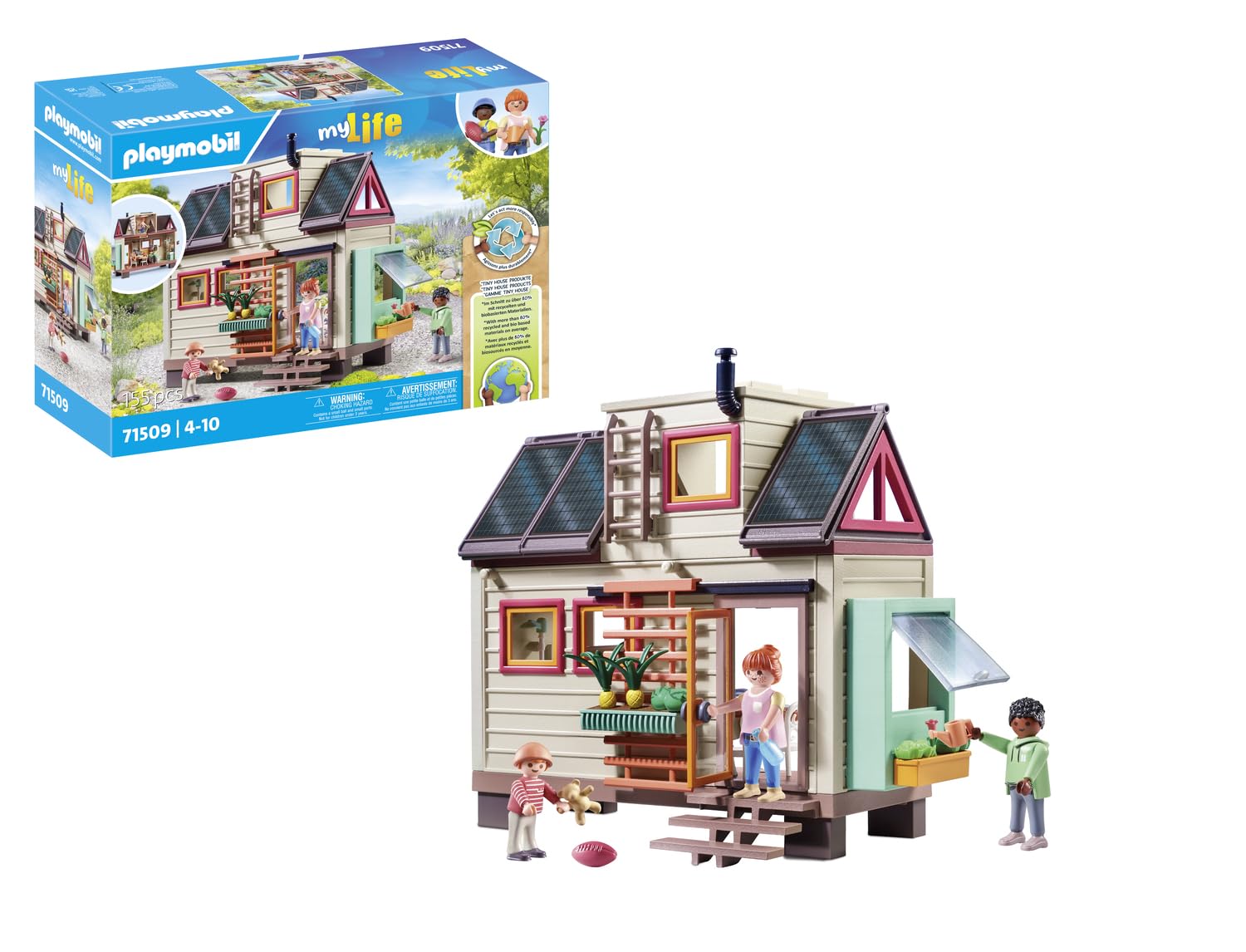 Playmobil | My Life | Café des Chats | Jouet pour Enfants | Set de Figurines d'animaux | Jouet pour Enfants à partir de 4 Ans | 71744