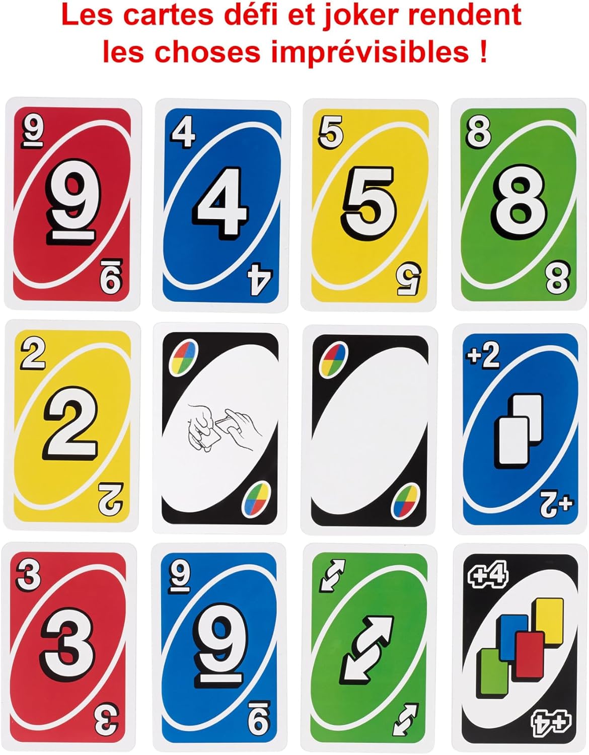 Mattel Games, UNO Boîte Métallique, Jeux De Cartes Familial pour Enfants Et Adultes, Jeux De Société pour Soirée Jeu en Famille Ou en Voyage, 2 À 10 Joueurs, Jouet pour Enfant de 7 Ans et Plus, HGB63