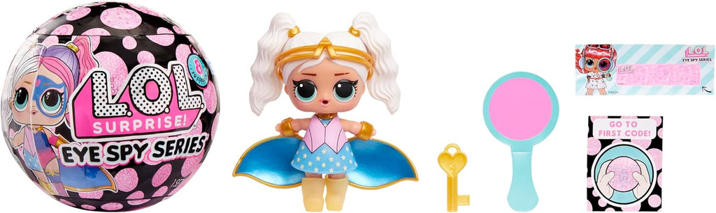 L.O.L. Surprise! Eye Spy Series Tots - Comprend 1 Poupée, Emballage Opaque, Changement de Couleur, Multiples Surprises à Découvrir, Vêtements et Accessoires Inclus, 8 Poupées à Collectionner