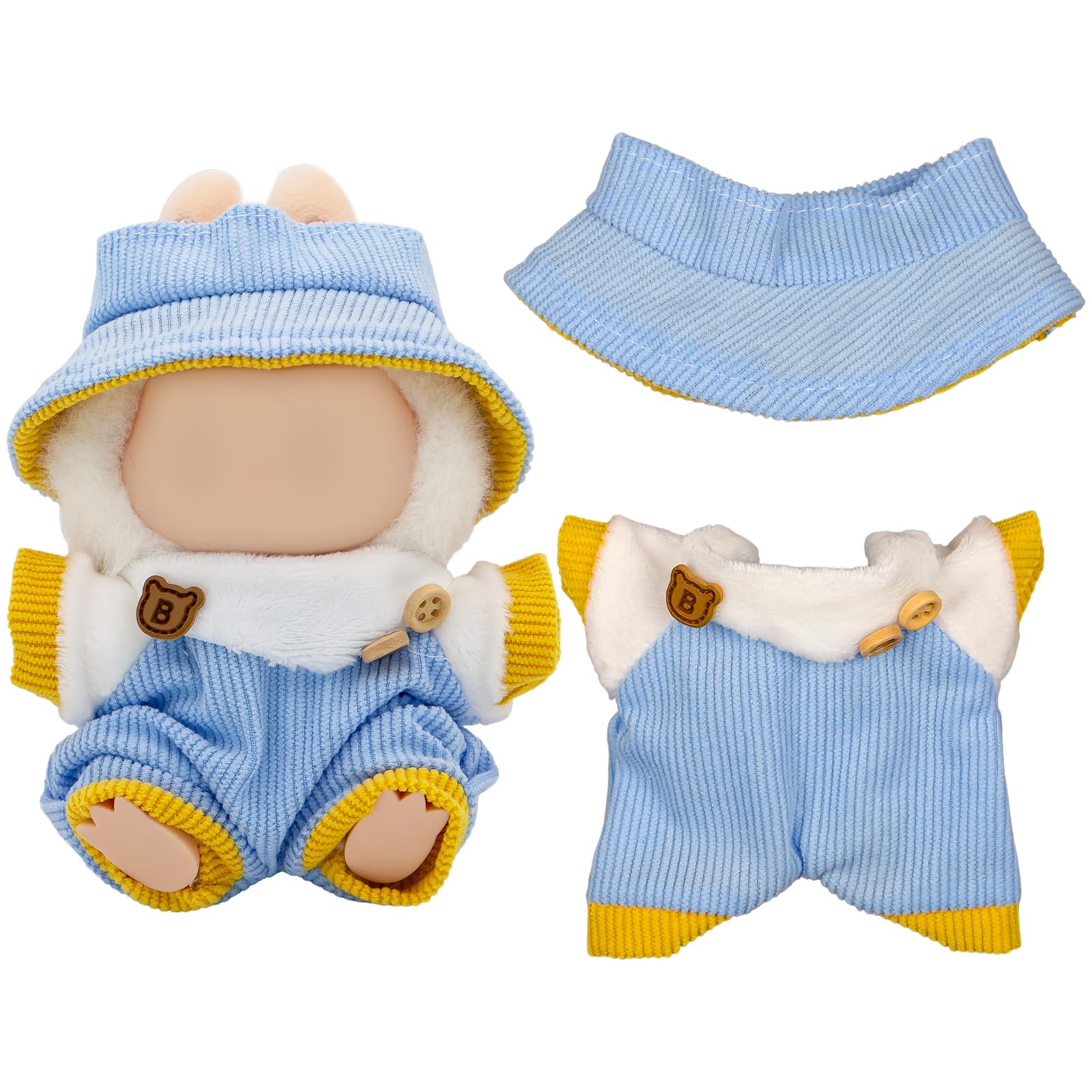 Gaoyong Costume de Noël pour poupée de 17 cm - Costume de Père Noël - Poupée non incluse