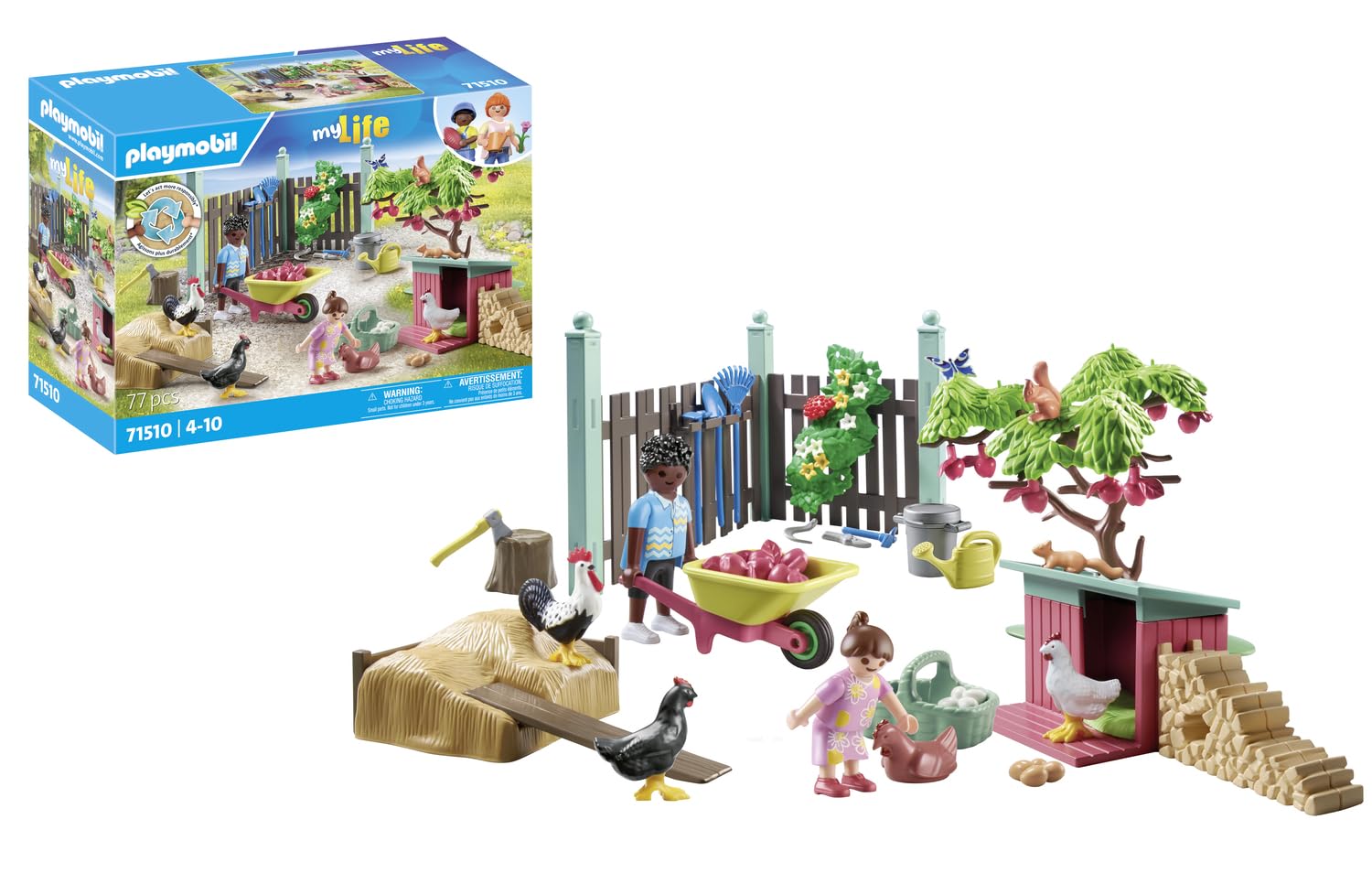 Playmobil | My Life | Café des Chats | Jouet pour Enfants | Set de Figurines d'animaux | Jouet pour Enfants à partir de 4 Ans | 71744