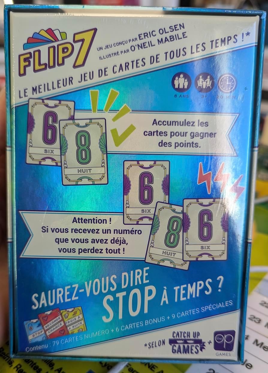 Flip 7 Jeu de société, CAT100FL