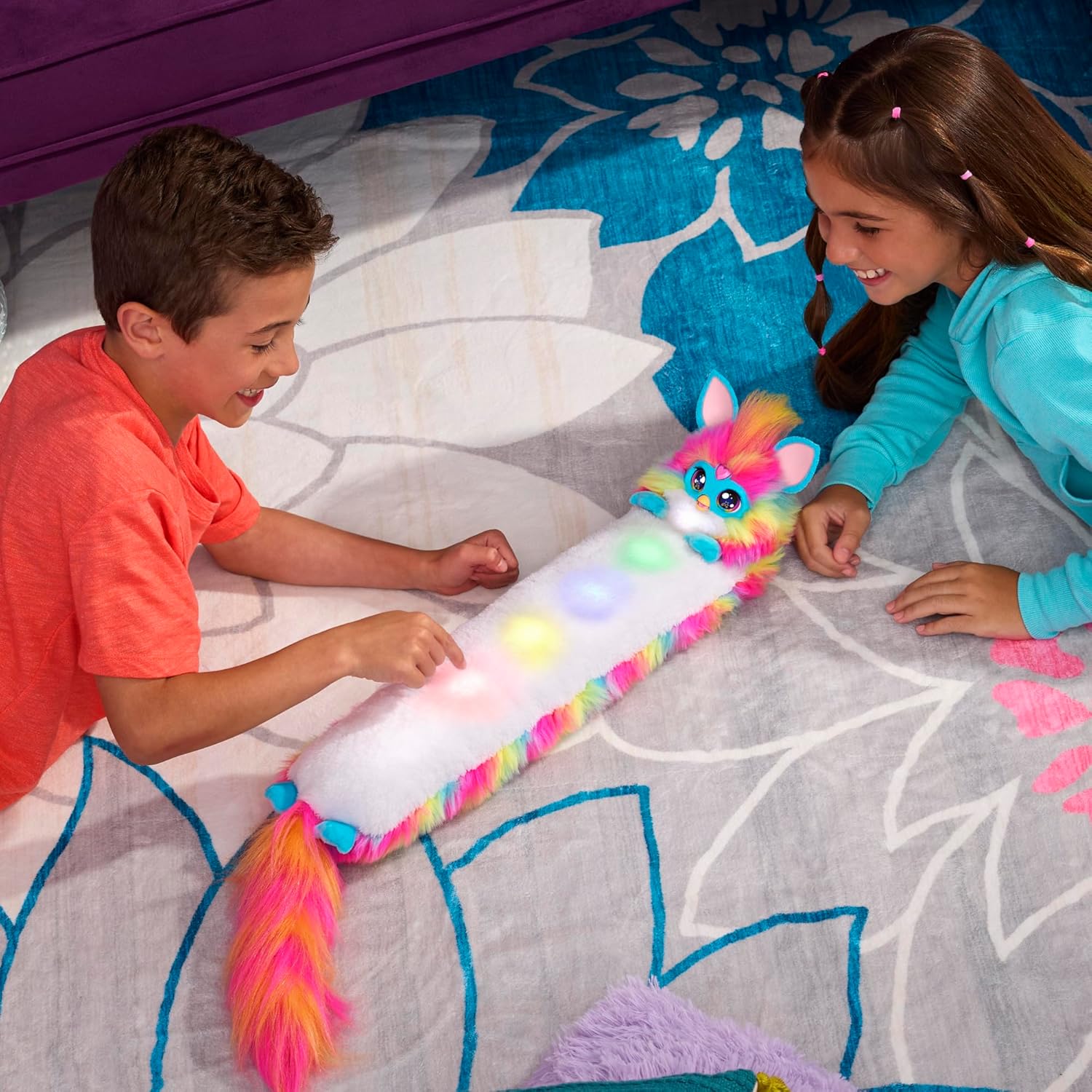 DJ Furby – Peluche Interactive Musicale avec lumières et Jeux – 5 Modes, 1 000+ Combinaisons – Parle français et furbish – Dès 6 Ans – sans appli ni Connexion Internet - Version française