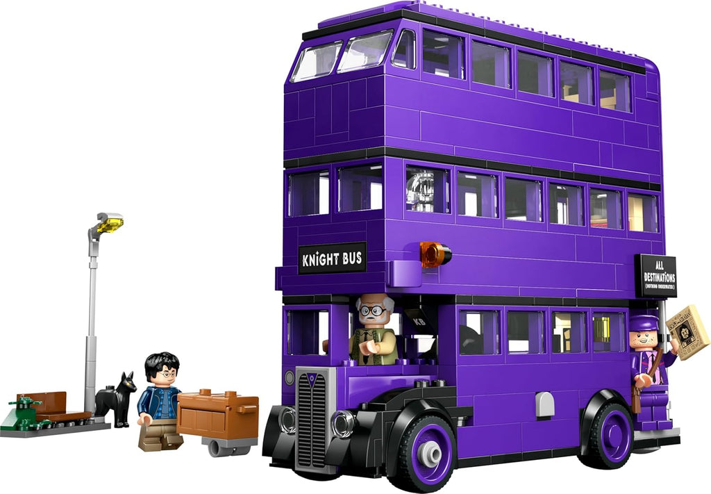 LEGO Harry Potter Aventure en Magicobus - Jouet pour Sorciers avec 5 Minifigurines Collector & Accessoires dont Baguettes Magiques - Cadeau sur le Prisonnier d'Azkaban pour Fille ou Garçon 8 ans 76446
