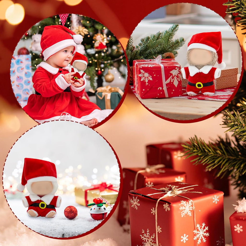 Gaoyong Costume de Noël pour poupée de 17 cm - Costume de Père Noël - Poupée non incluse