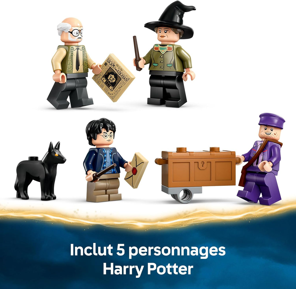 LEGO Harry Potter Aventure en Magicobus - Jouet pour Sorciers avec 5 Minifigurines Collector & Accessoires dont Baguettes Magiques - Cadeau sur le Prisonnier d'Azkaban pour Fille ou Garçon 8 ans 76446