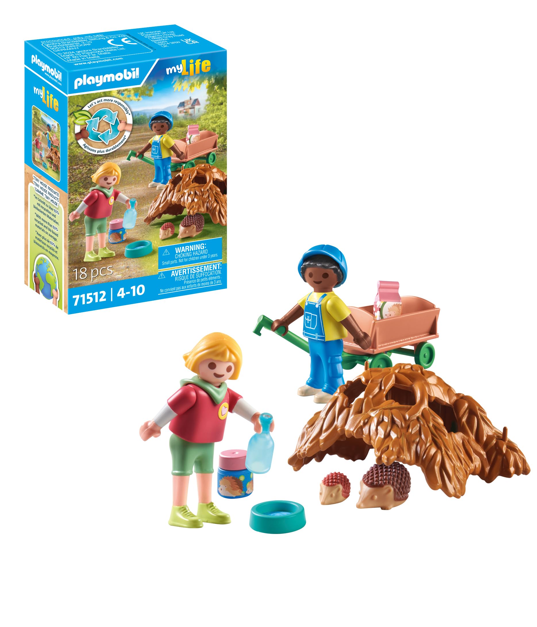 Playmobil | My Life | Café des Chats | Jouet pour Enfants | Set de Figurines d'animaux | Jouet pour Enfants à partir de 4 Ans | 71744