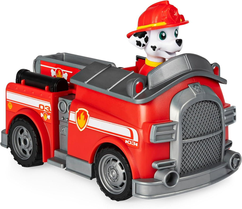 LA PAT' PATROUILLE - VÉHICULE RC MARCUS - Voiture Radiocommandée Avec Télécommande Adaptée Aux Petites Mains La Pat' Patrouille - Paw Patrol - 6054195 – Jouet Enfant 3 Ans et +